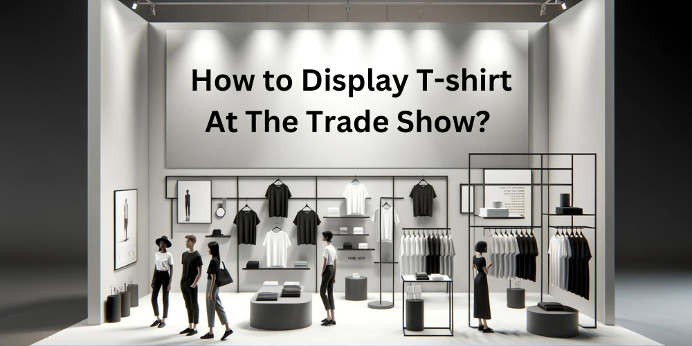 T-shirt trade show booth