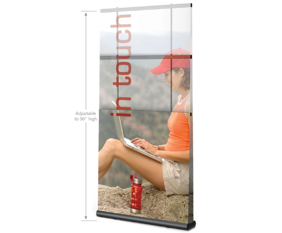 custom print retractable banner stands